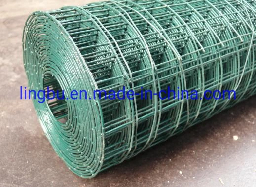 1/2&quot; X 1/2&quot; PVC Coated Welded Wire Mesh Roll Poultry Farm Fence Animal Cage Wire