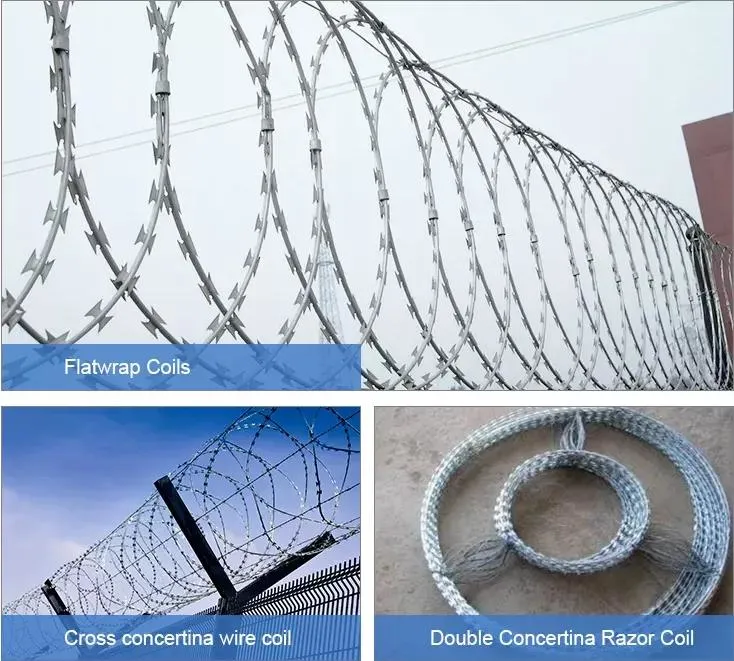 Per Roll Security Fencing Razor Wire Mesh Galvanized Safety /Decorative Barbed Wire Fencing/Barbed Wire Mesh