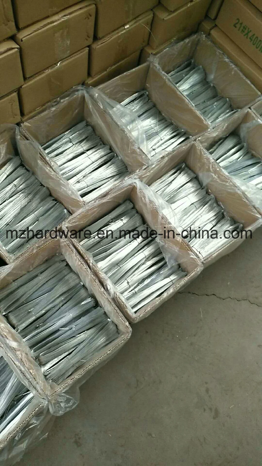 Electro Galvanized U Binding Iron Wire