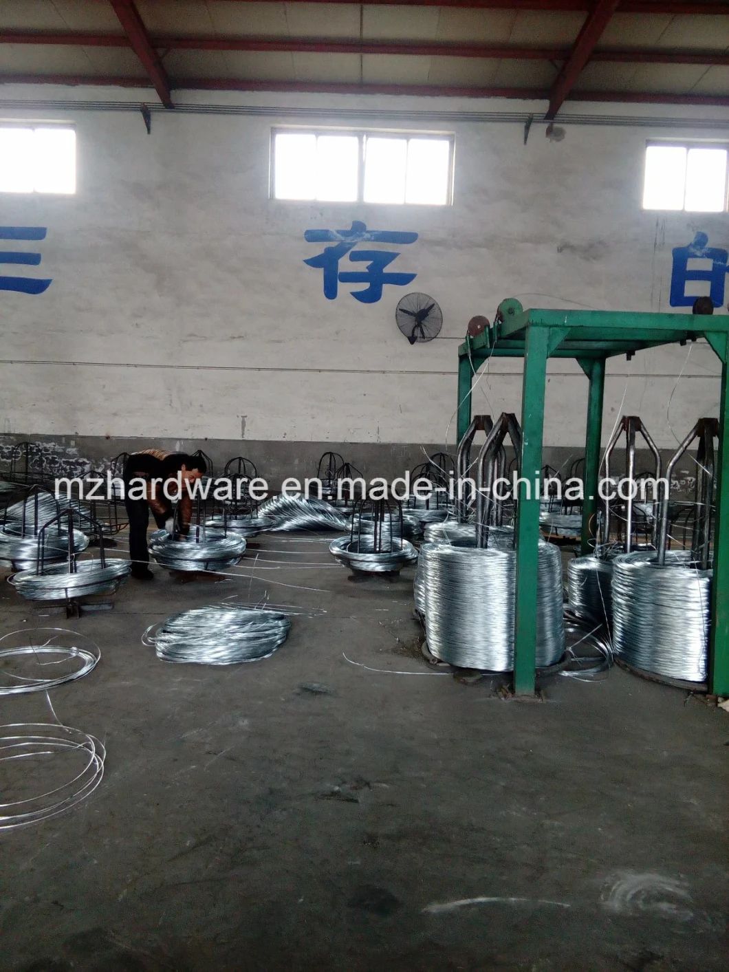 Electro Galvanized U Binding Iron Wire