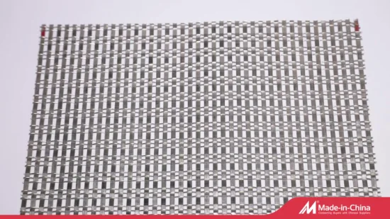 Exterior Wall Decorative Architectural Stainless Steel Cable Rod Metal Wire Mesh