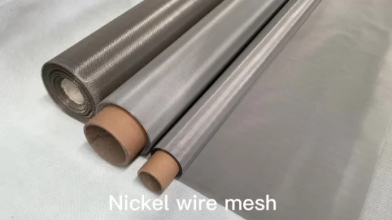 Battery Anode Pure Ni N4 N6 10-325 Mesh Nickel Wire Mesh