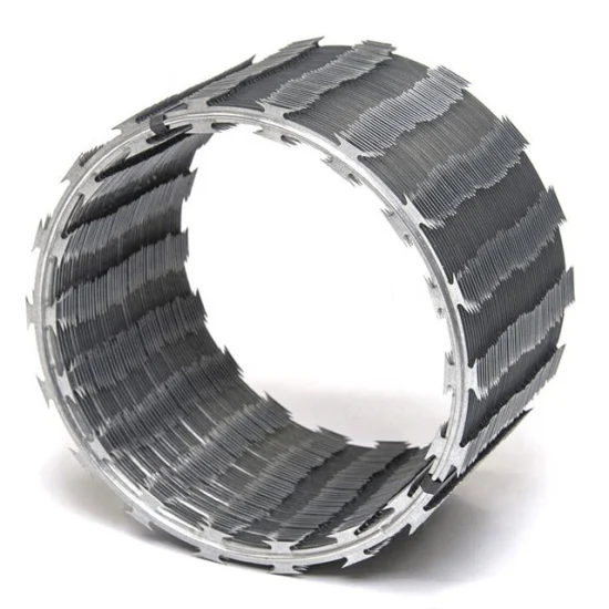 Razor Wire/Galvanized PVC Coated Concertina Razor Wire/Barbed Razor Wire Bto-22/Cbt-60 Cbt-65 Factory Sales Brand