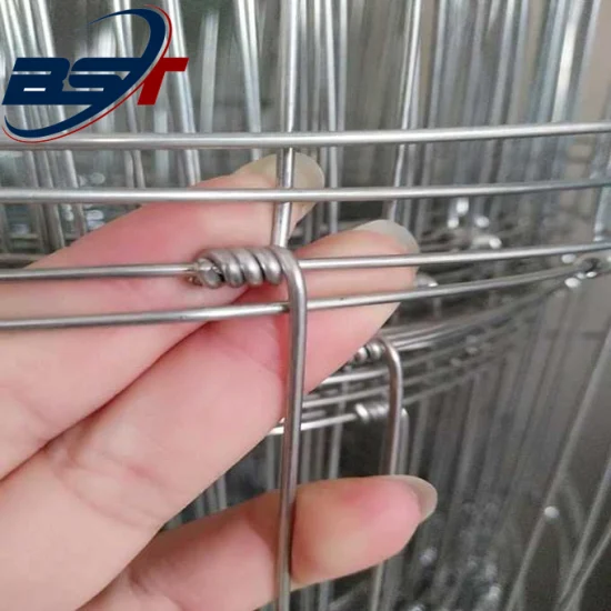 High Quality Cheap Hot Dipped Galvanized Fixed Knot Wire Mesh Field Fence for Cattle / Horse / Sheep/Goat Fencing