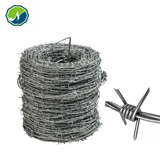 Factory Hot Dipped Galvanized PVC Stainless Steel Barbed Wire Fencing Wire Price