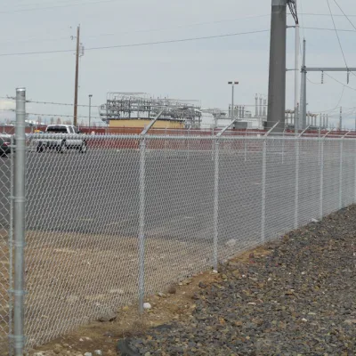 Oil and Gas Oil Field High Security Chain Link Fencing