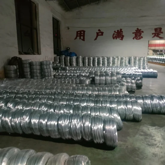 AWG8 to 26 Galvanized Gi Wire Hot Dipped Fastener Wire Rope 1.8 mm Galvanized Wire Zinc Coated Electro Iron Steel Wire