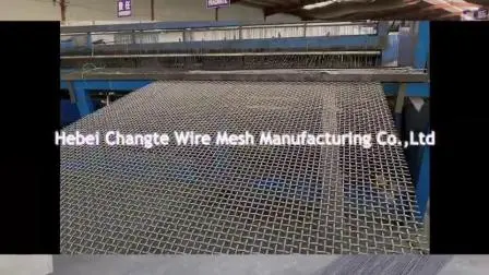 Woven Crimped Wire Vibrating Screen Mesh for Coal Mine