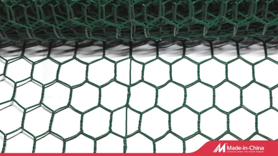 PVC Coated Galvanized Hexagonal Chicken Wire Mesh Wire Netting Gabion Mesh