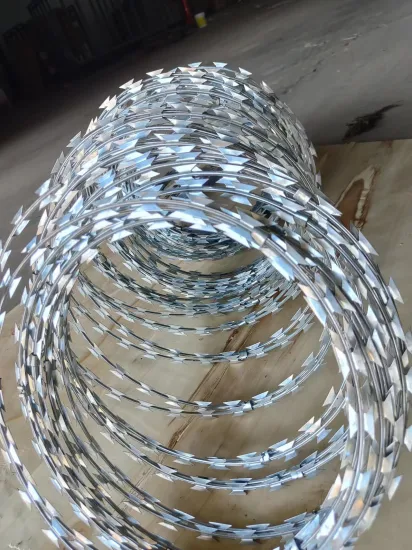 Galvanized Iron Wire/Blade/Razor Barbed Wire